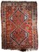 Tapis Antique Shiraz en Laine, Début du XXe Siècle, Élégance Historique