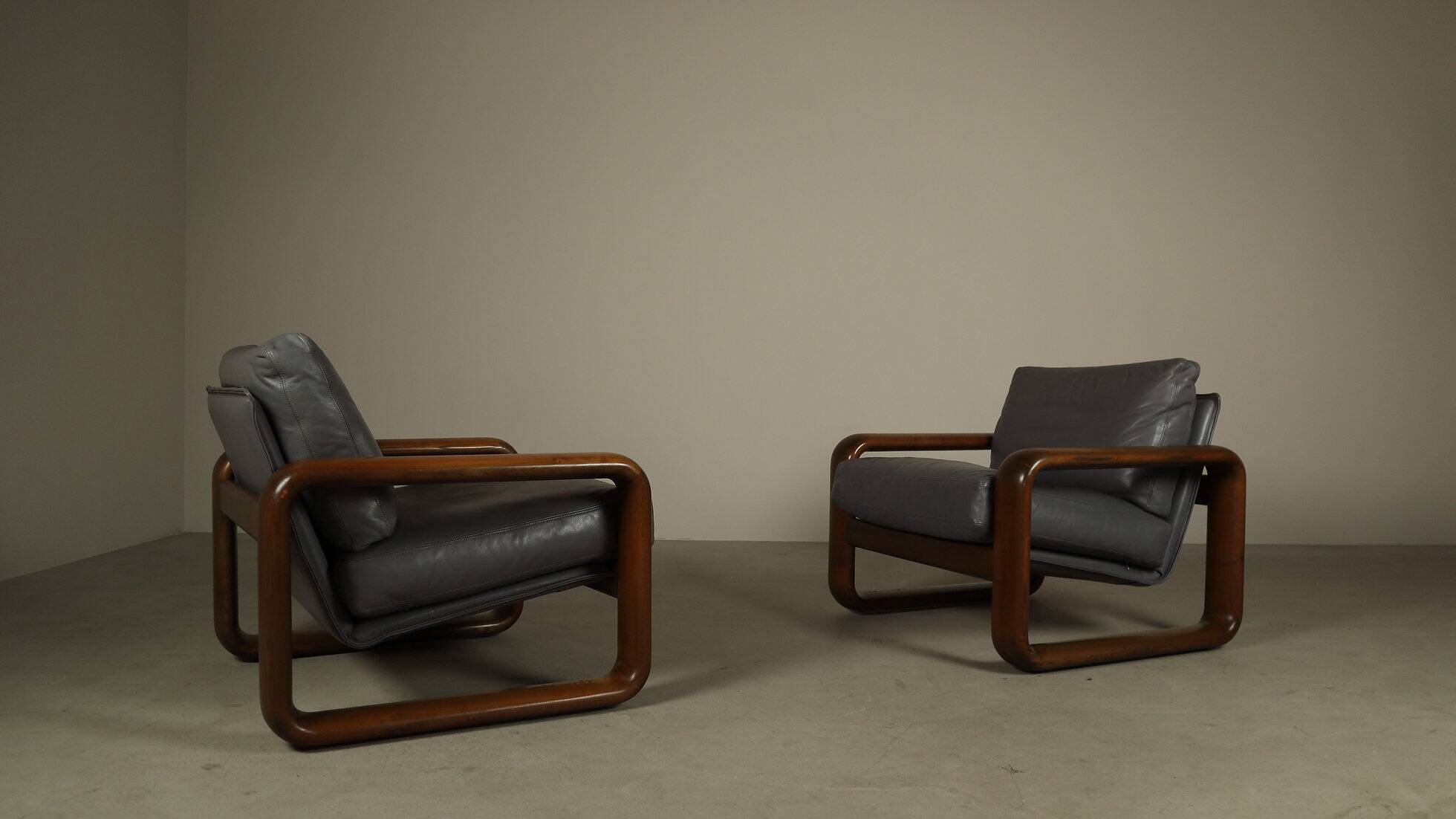 Paire de fauteuils "Hombre" par Burkhard Vogtherr pour Rosenthal, années 1970