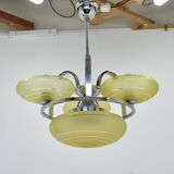 Art Deco Chandelier, Czechoslovakia , 1930s