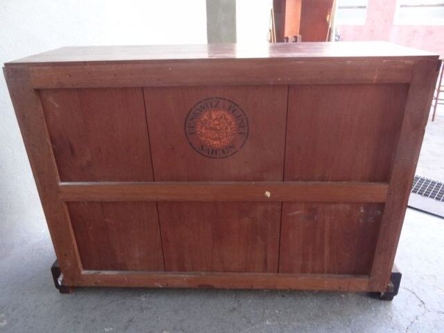 Modernist ep Art deco mahogany sideboard