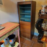 Wooden curtain cabinet