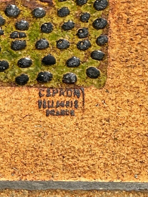 Table basse en céramique signée Roger CAPRON