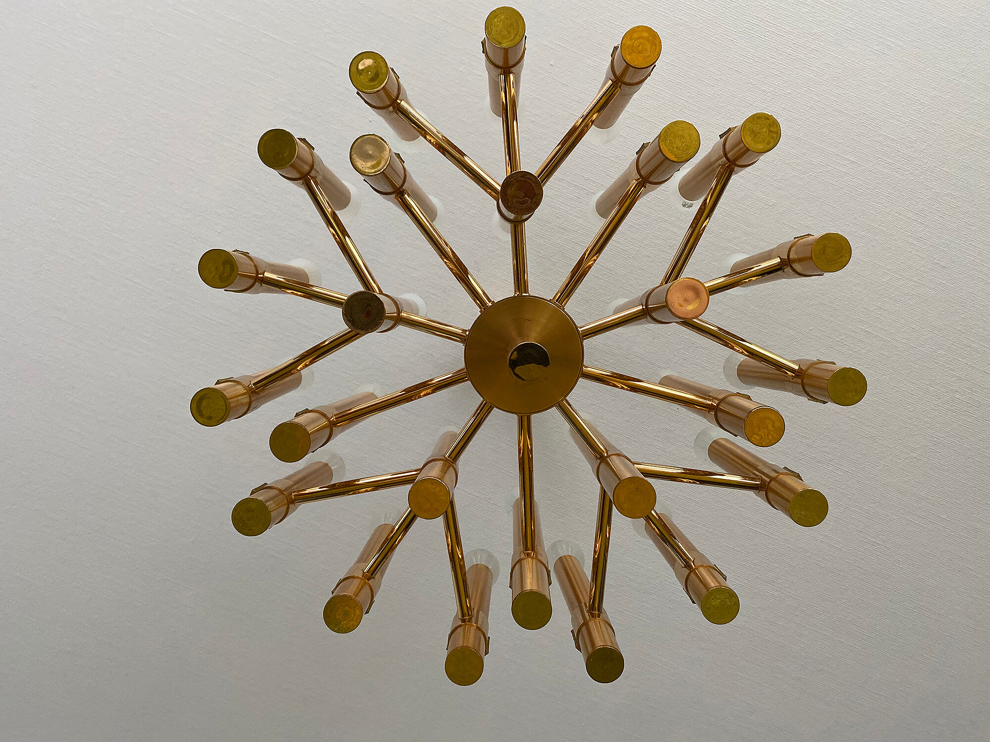 Large and superb Vintage Sputnik Chandelier from Sciolari, Italy, 60s