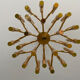 Large and superb Vintage Sputnik Chandelier from Sciolari, Italy, 60s