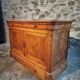 French buffet from the 19th century in elm with drawers – Louis Philippe period