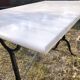 Bistro table on marble