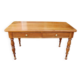19th-century Louis Philippe walnut desk.