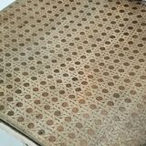 Wooden and rattan child armchair