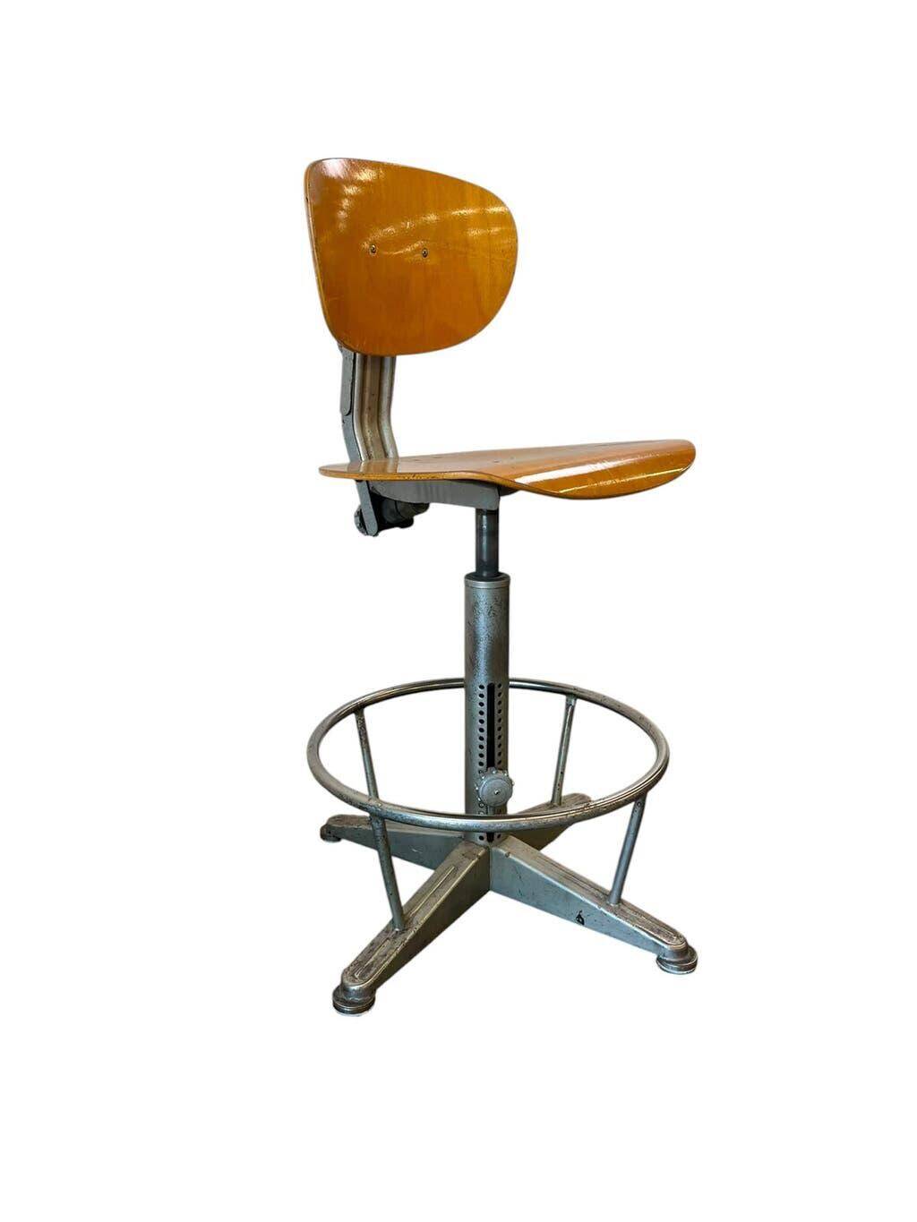 Vintage workshop/office/industrial factory chair