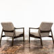 Paire de fauteuils GFM-64 par Edmund Homa Années 1960