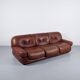 Sapporo leather sofa 1970s by Mobil Girgi publisher