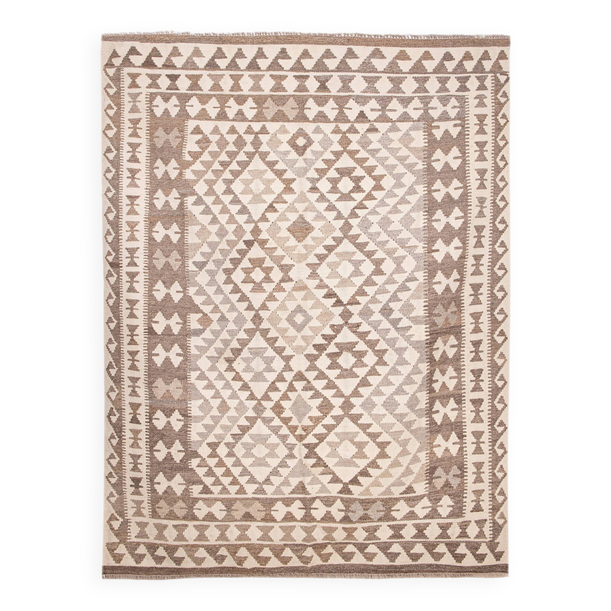 Pashtun Afghan kilim 197 x 155 cm