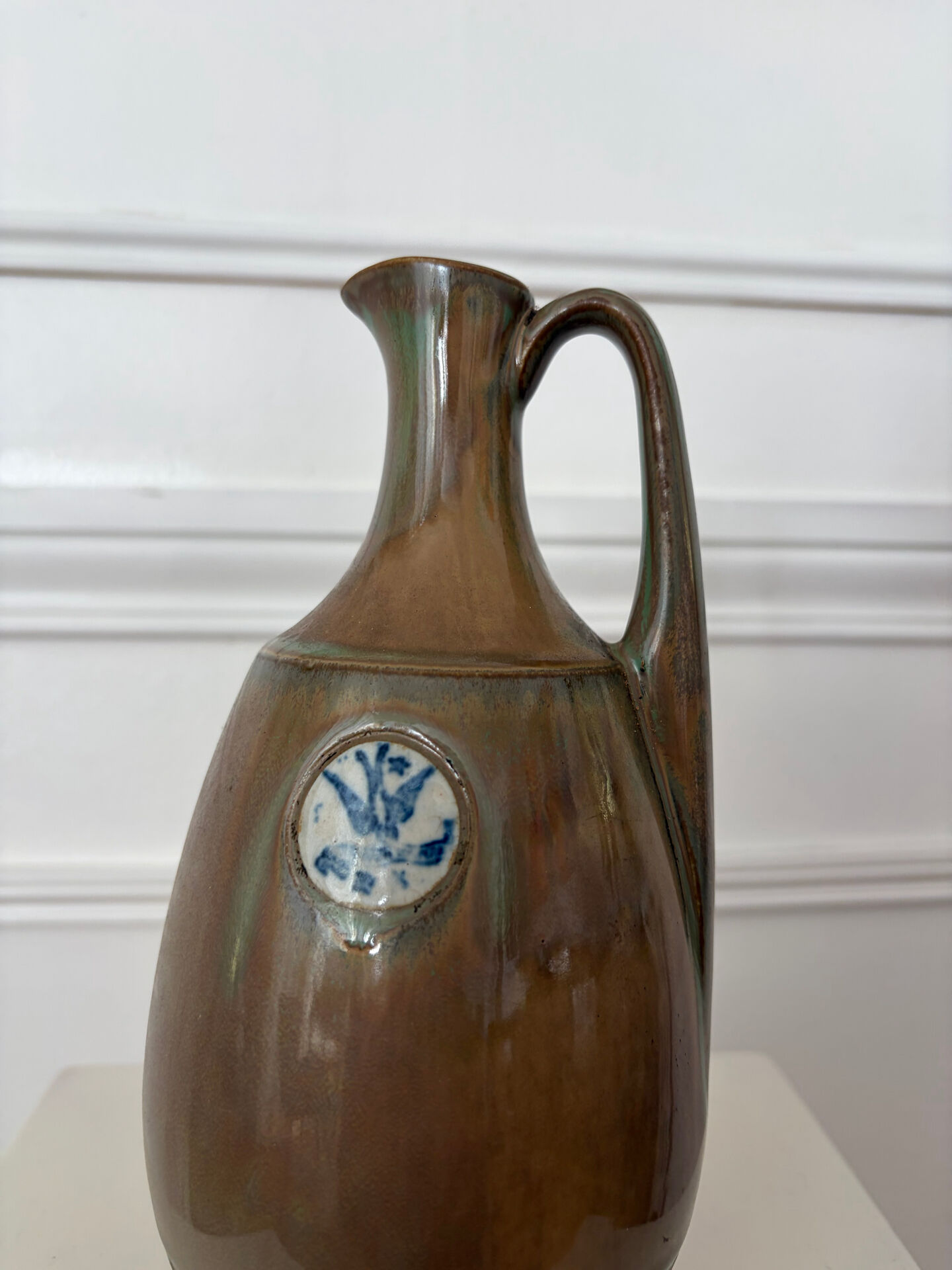 Ceramic jug Doulton Lambeth 1895