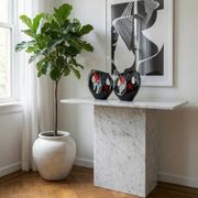 Pair of Vallauris Fat Lava vases