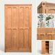 Parisian paneled cabinet in raw wood, 1940