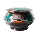 Ceramic box with its lid