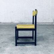 Mid-Century Modern Dining Chair Set by J. Batenburg for Mi, Belgium 1969, Set of 6