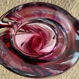 Imposing Murano of Walter FURLAN for 60s Bisanzio glass vase