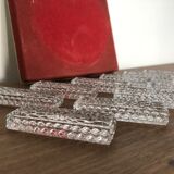 12 Baccarat crystal knife holder