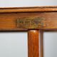 Restored Art Deco oak storage shelf cabinet, Germany 1930s — Bauhaus shelving