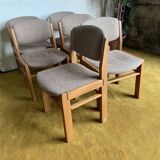Set of 6 chairs and 1 round table