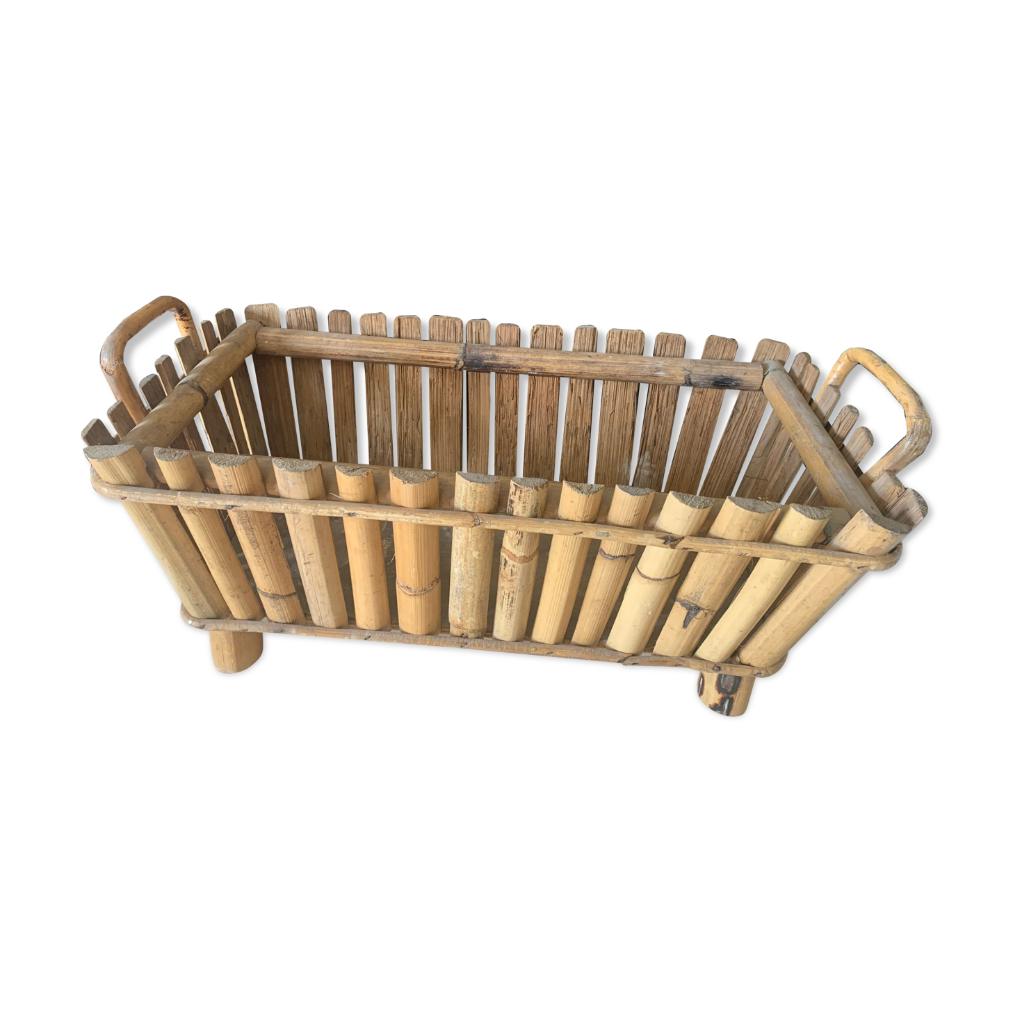 Rattan planter