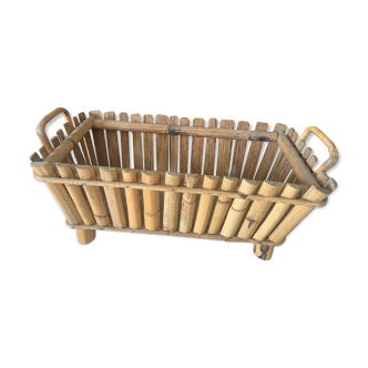 Rattan planter