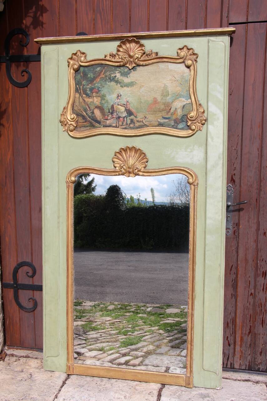 grand trumeau Louis XV Regency style