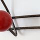 Vintage ball coat rack
