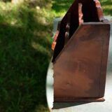 Wooden letter holder