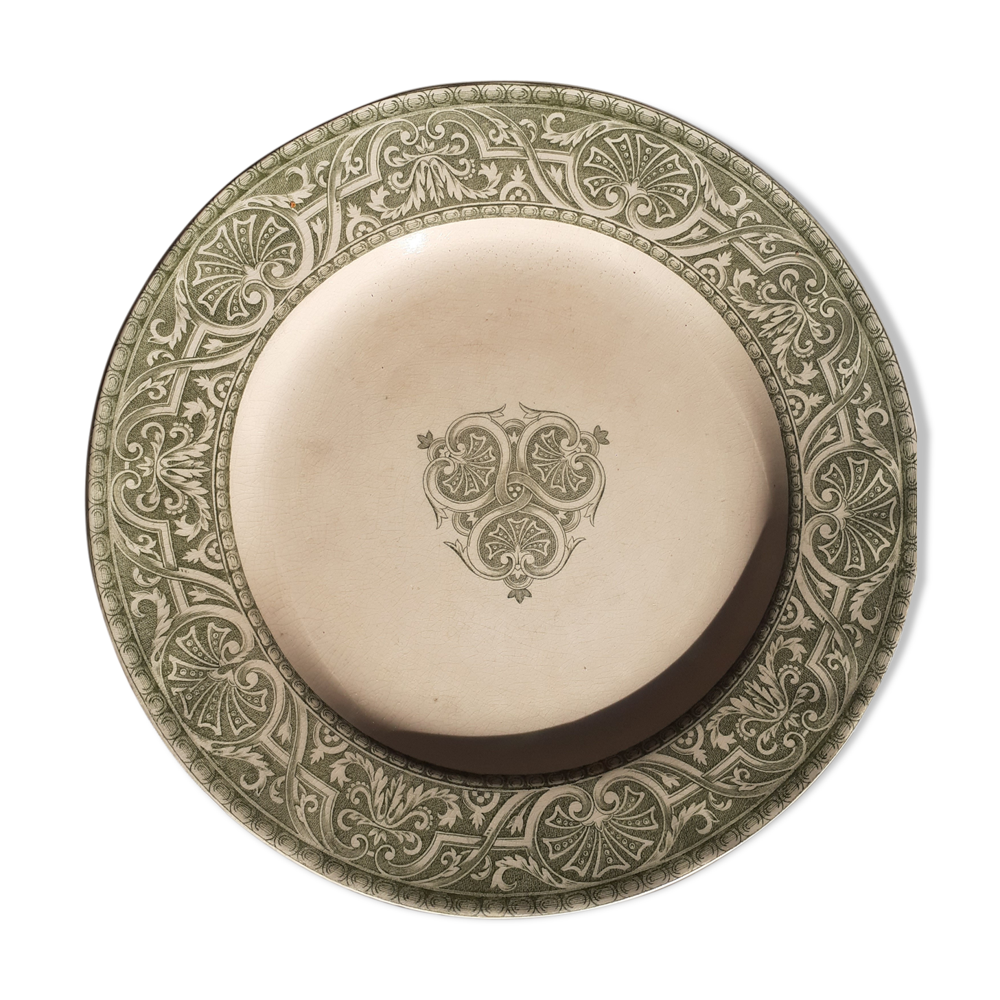 10 Plates Creil Montereau by Henry II