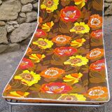 Sun lounger vintage bath 1970