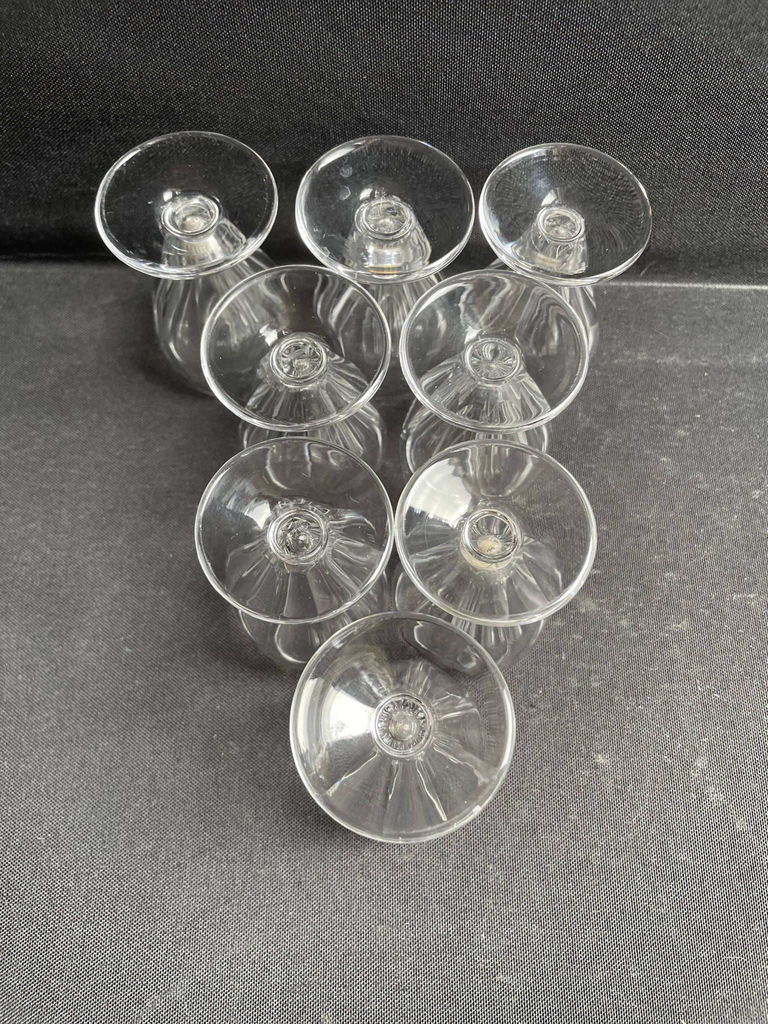 8 verres à liqueur Saint Louis Béarn