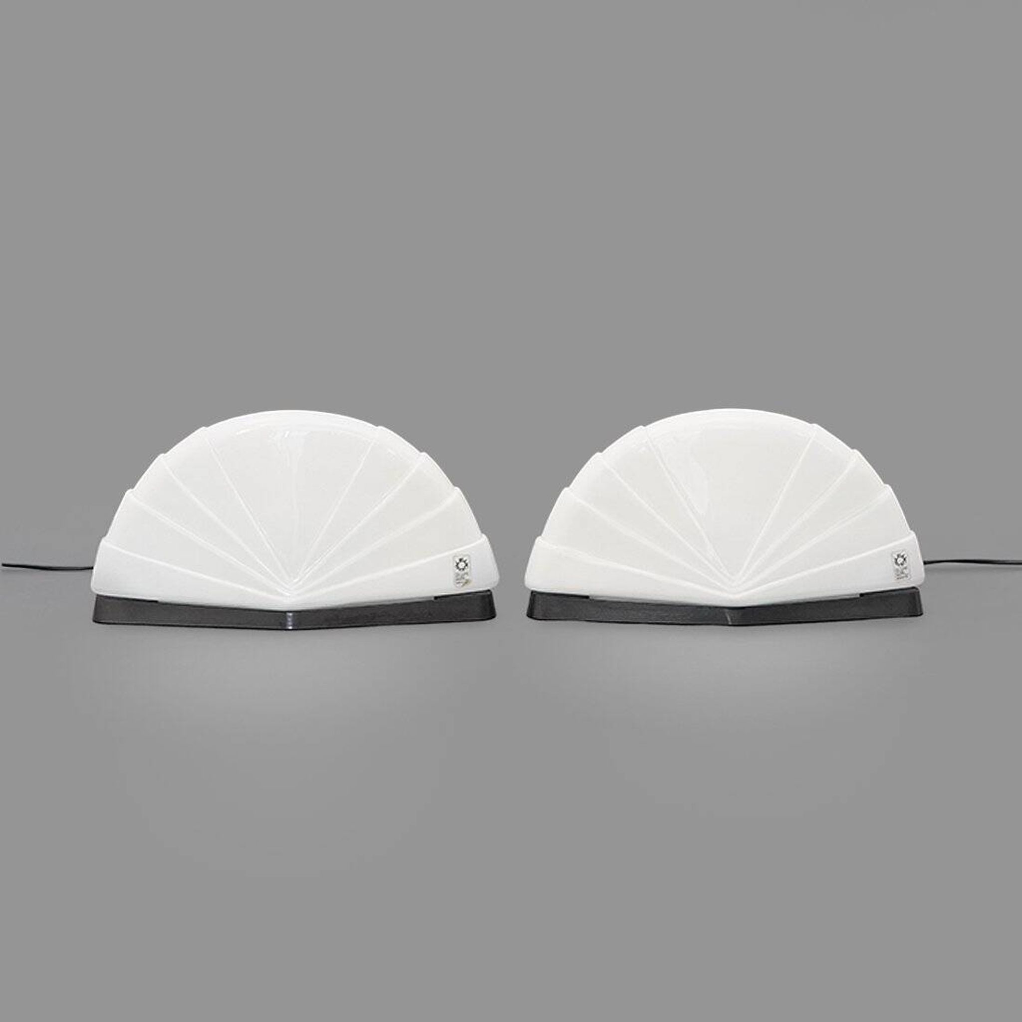 Flores table lamps by Paolo Nava for Leucos, 1980s, set of 2