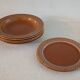 Set of 6 earthenware plates Made in Italy