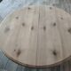 Round table with central leg