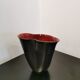Vase Elchinger noir et bordeau