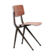 Marko S201 "Spinstoel" Oak / Brown Chair