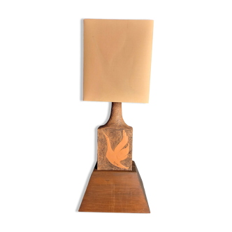 Roche-Bobois 70's ceramic/terracotta lamp