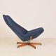 Scandinavian swivel armchair in oak - Madsen & Schubell - 1970
