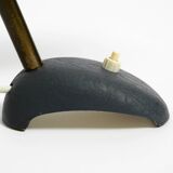 Small 1950s table lamp with metal gooseneck from Gebrüder Cosack Germany