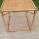Vintage rattan and wicker coffee table