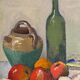 Table "Apple composition" HSP early XX° post impressionist