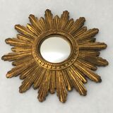 Vintage sun mirror 60s, 26 cm