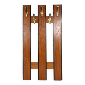 Wall coat rack 'Erika' - mid century modern - vintage