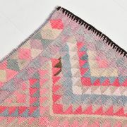 Pink Kilim Runner Rug, 94x404Cm