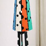 Postmodern Memphis floor lamp, circa 1980.