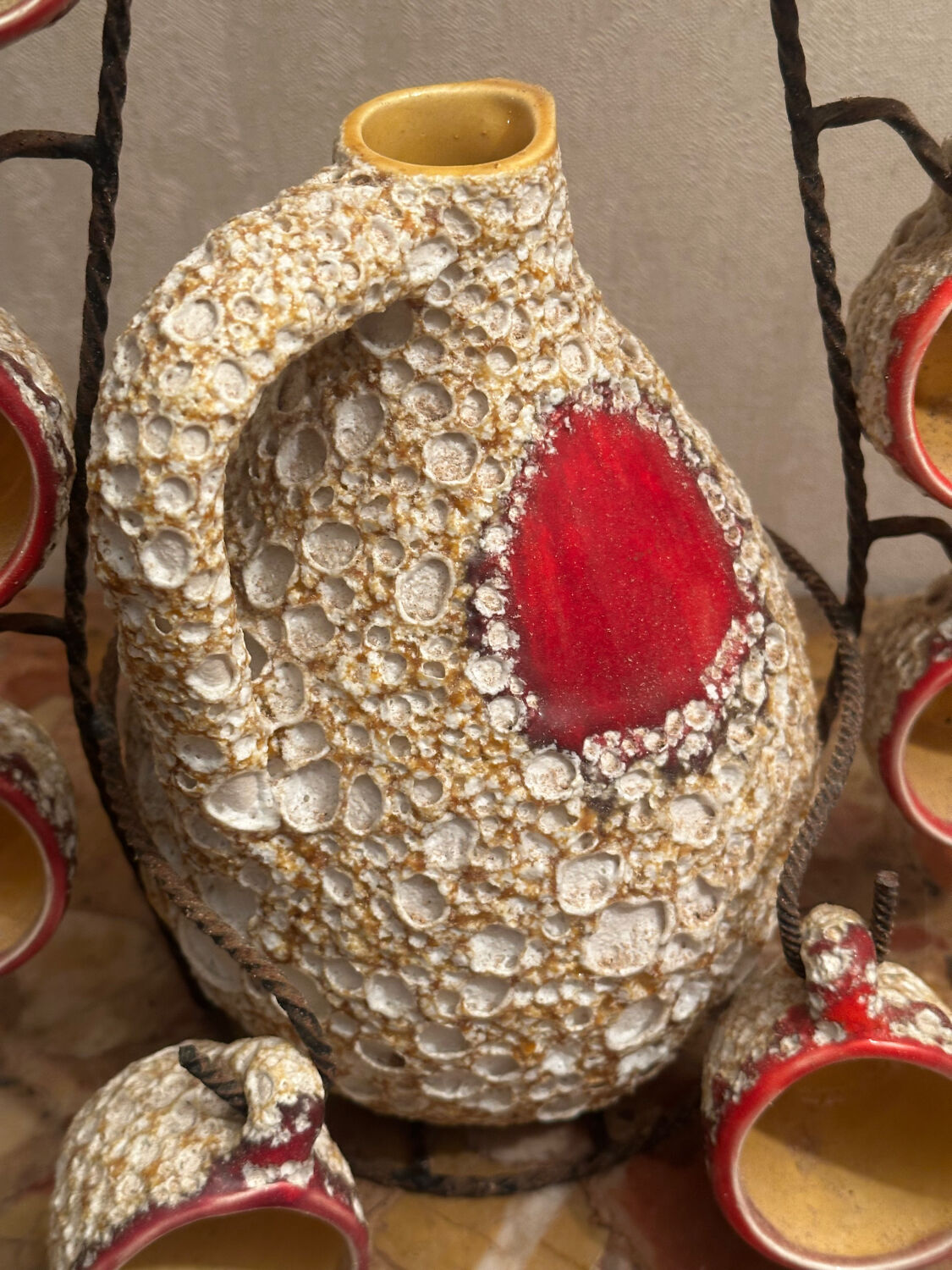 Liqueur carafe Foam of the Seas - Vallauris / Vintage