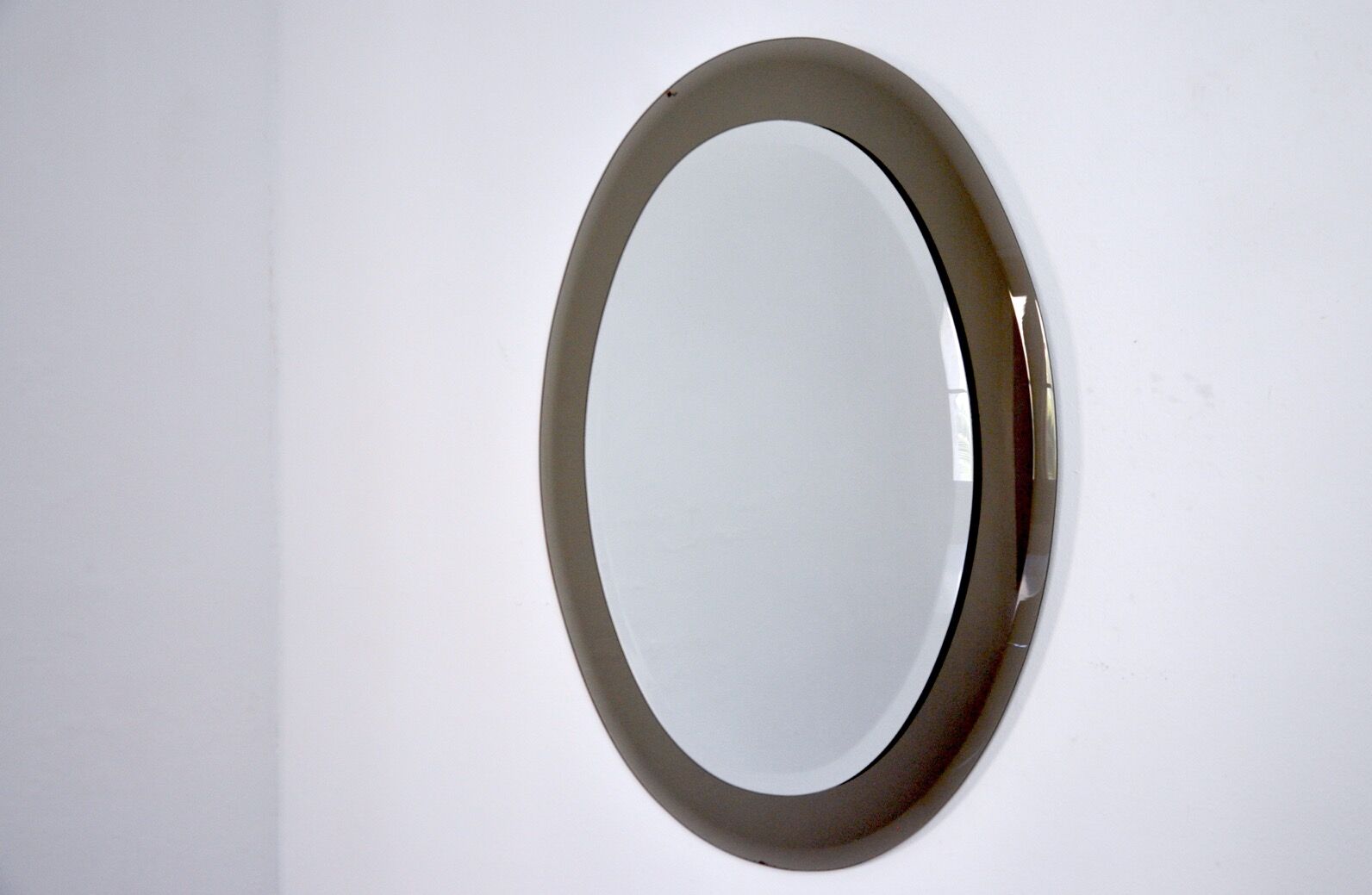 Beveled mirror by Rimadesio, Italy, 1970