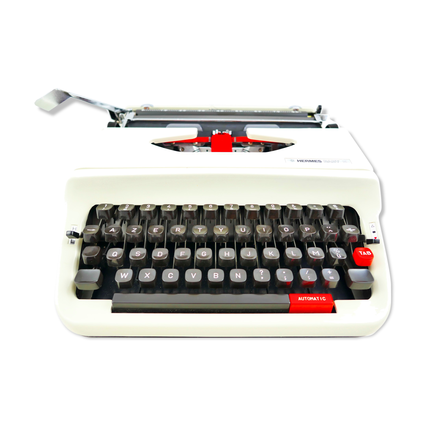 Hermes baby S typewriter - revised with new ribbon
